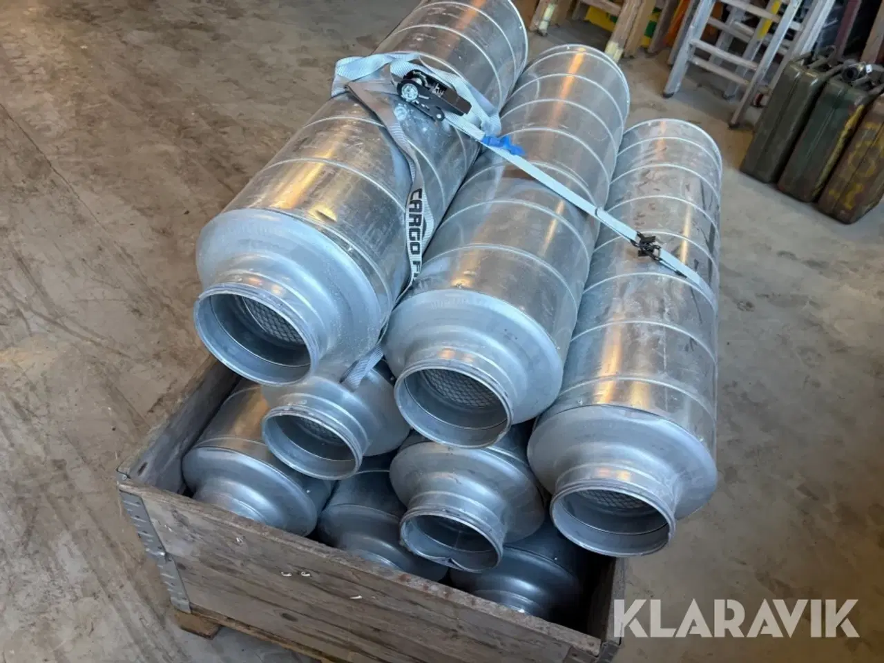 Billede 6 - Lyddæmpere Lindab SLU 160 900 til ventilation 8 styk