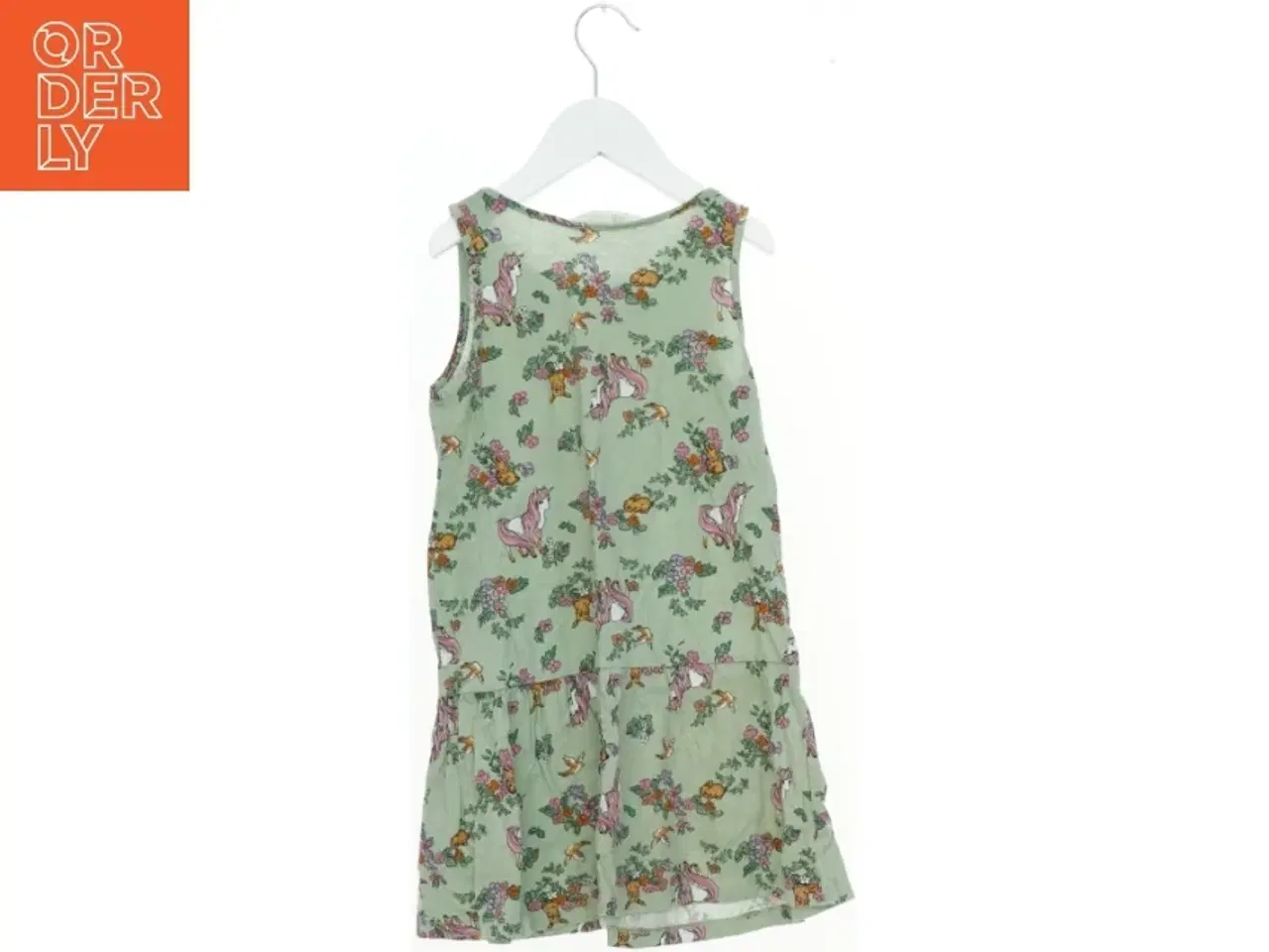 Billede 2 - Sommerkjole med enhjørningemotiv fra H&M (str. 110)