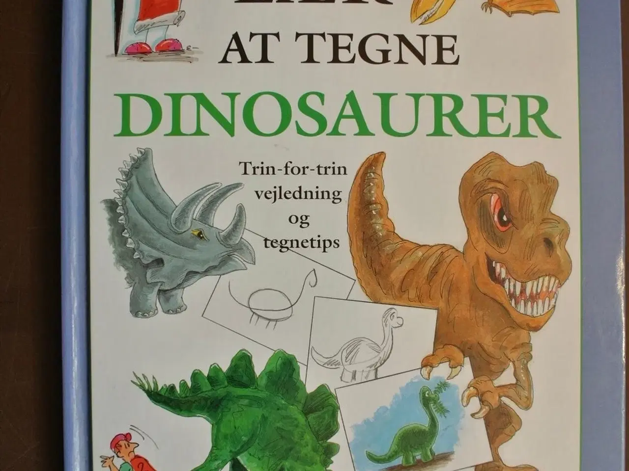Billede 1 - lær at tegne dinosaurer, af erik schrader, emne: h