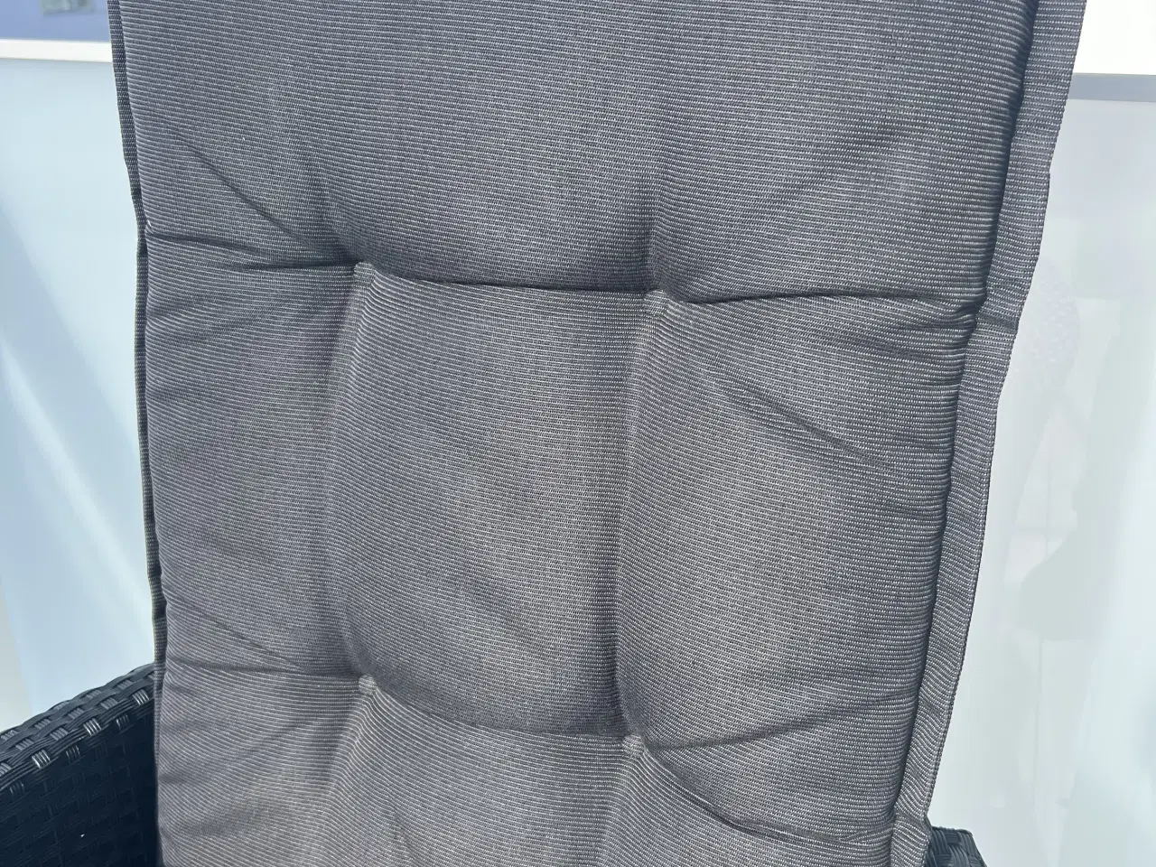 Billede 1 - Kraftige hynder til stol med høj ryg