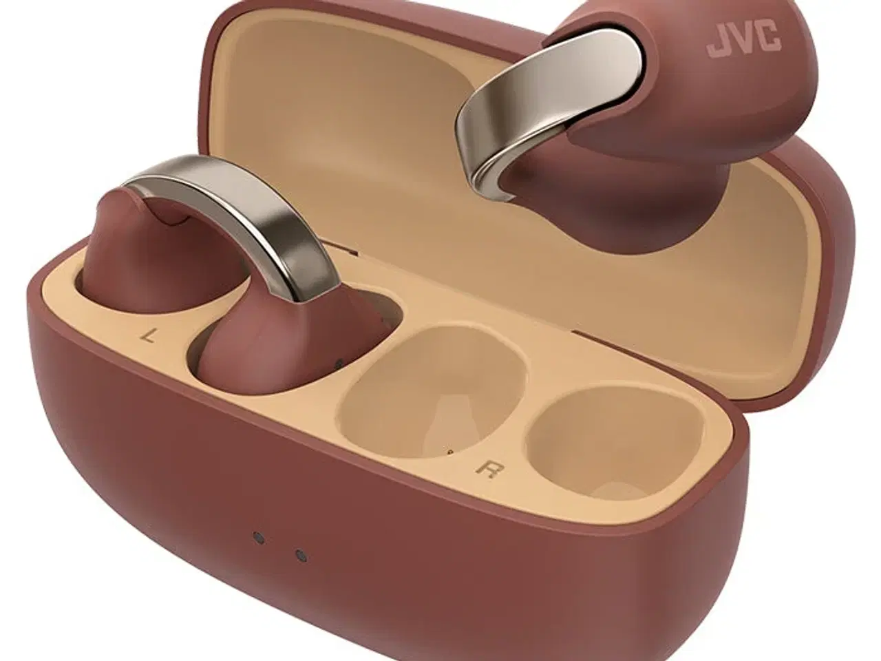 Billede 1 - JVC Nearphones HA-NP1T Open Ear Headphones Rød