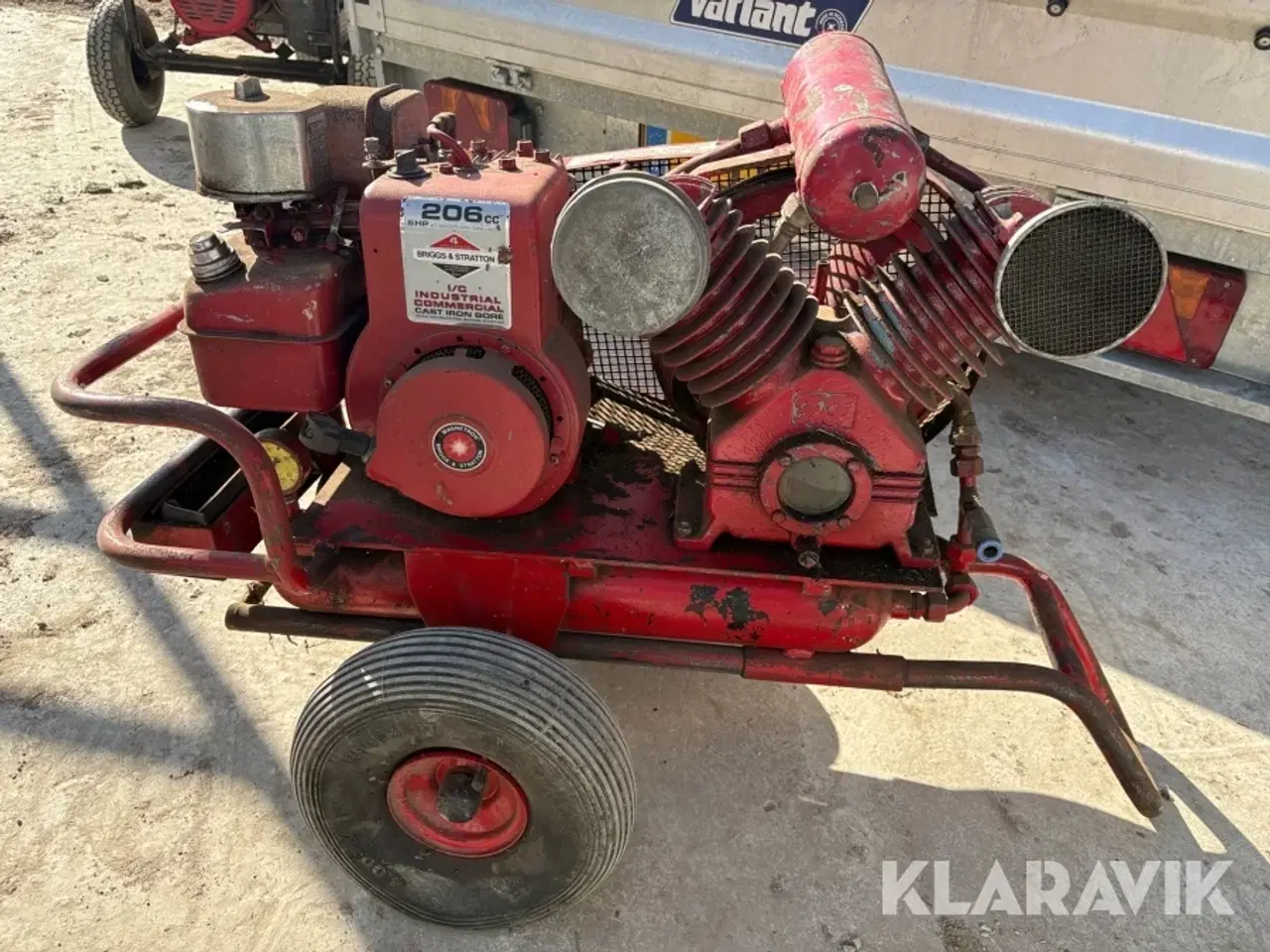 Billede 2 - Kompressor Brigss & Stratton 206cc 5Hp