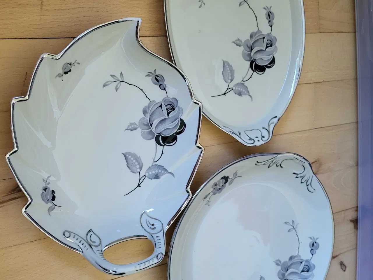 Billede 6 - Antik sort rose porcelæn 