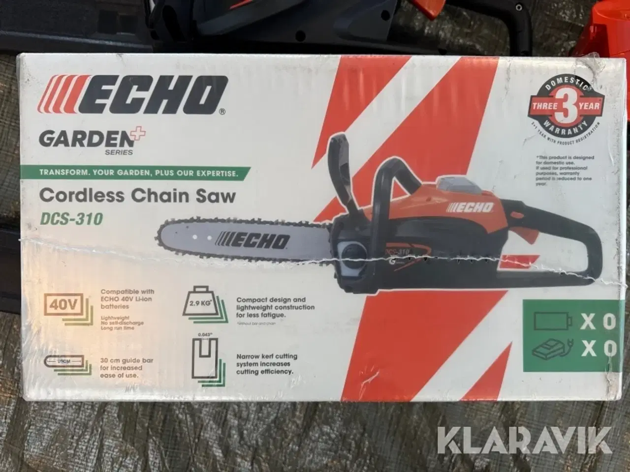 Billede 5 - Haveredskaber ECHO 40 Volt batteri