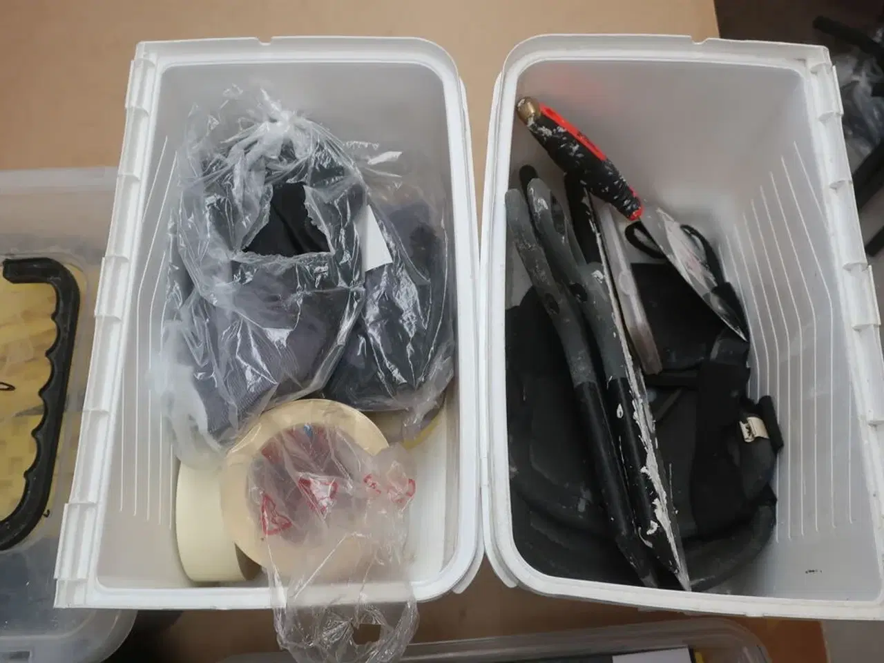 Billede 2 - Kiler, værktøj, spandevogn m.m.