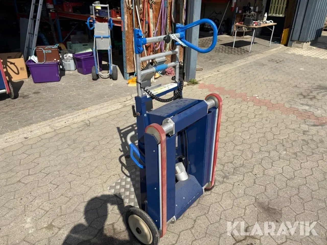 Billede 16 - Løftevogn / trappe løfter Hovmand HL 201 Manuel/elektrisk betjening 1 styk
