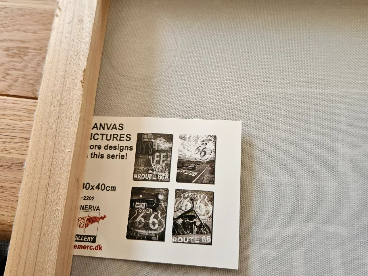 Billede 2 - 2 stk Canvas billeder 