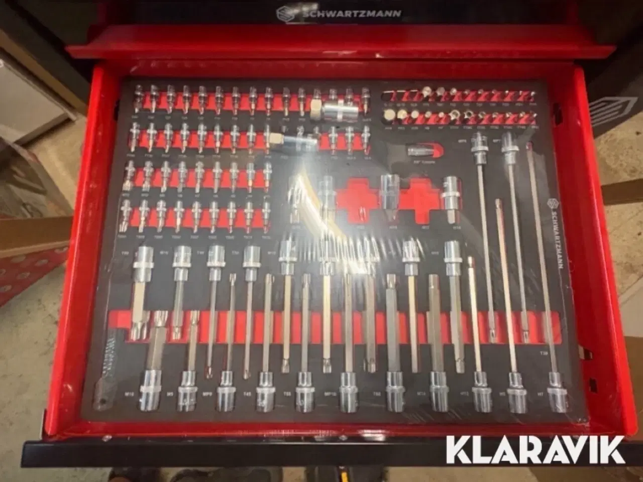 Billede 9 - Værktøjsvogn Schwartzmann 259 dele værktøj