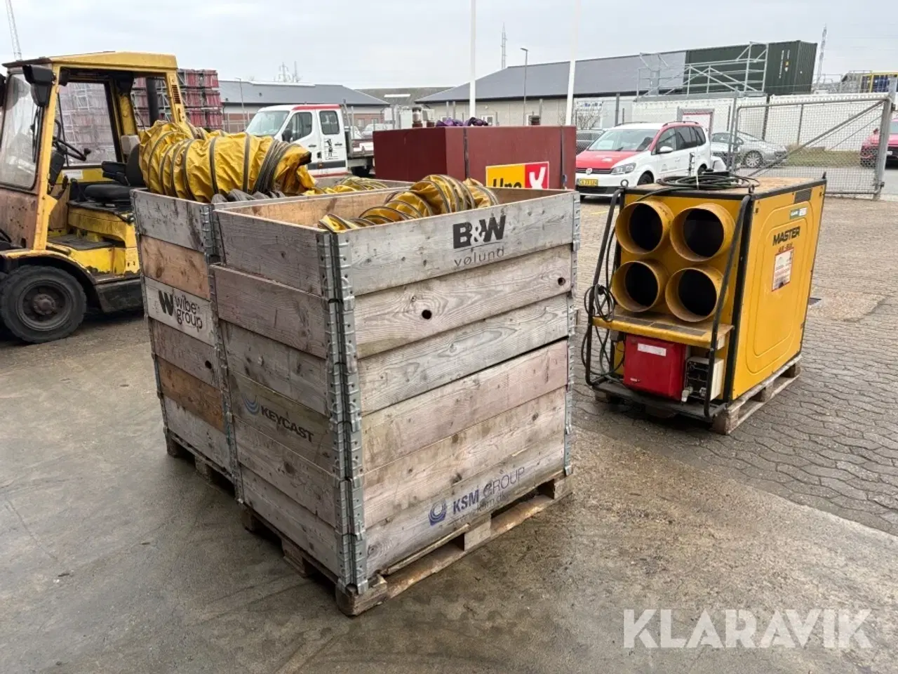 Billede 7 - Varme kanon Master AUR-BUS BV 740 FS - til diesel inklusiv tank