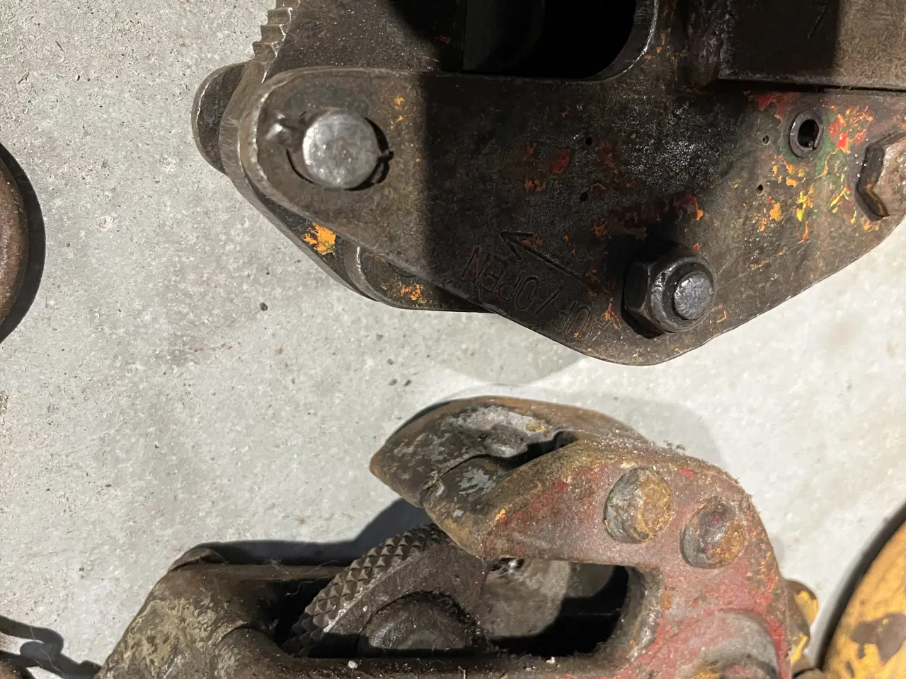 Billede 5 - Kæder kroge pladeklo