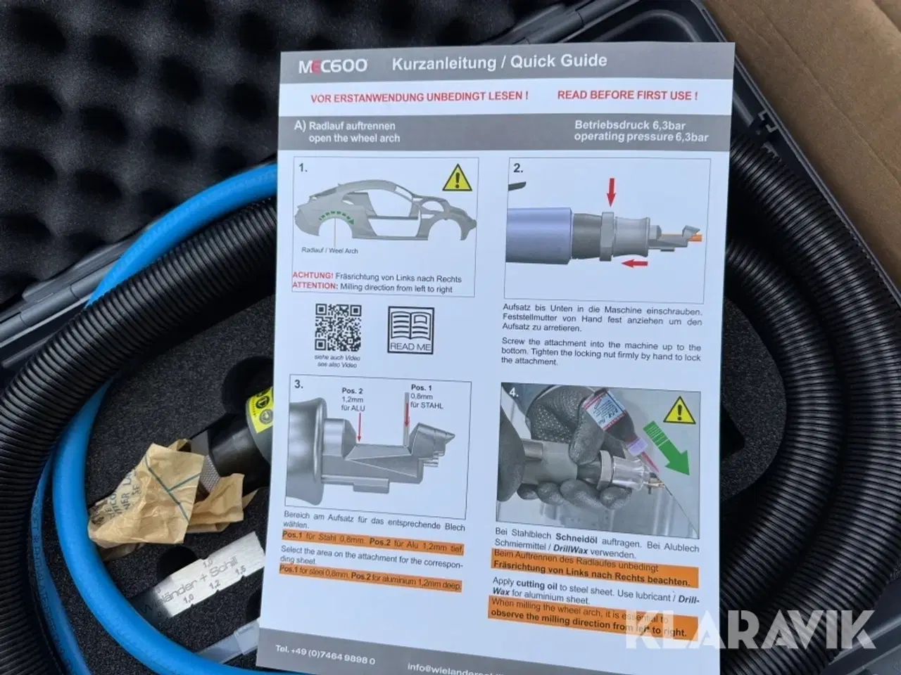 Billede 3 - Metal kantfræser Wieländer+Schil MEC600