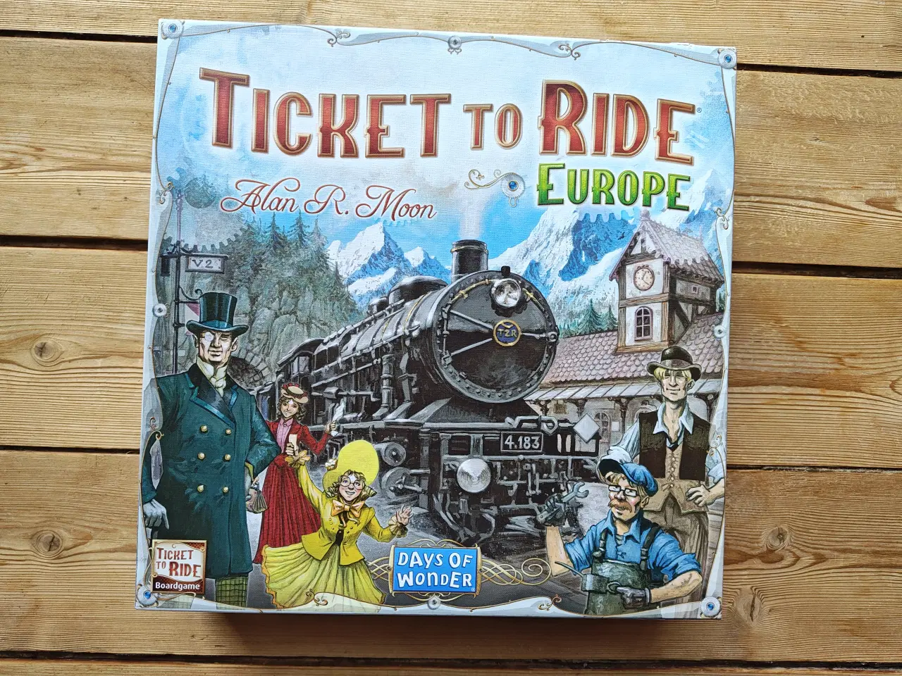 Billede 1 - Ticket to Ride Europe Brætspil