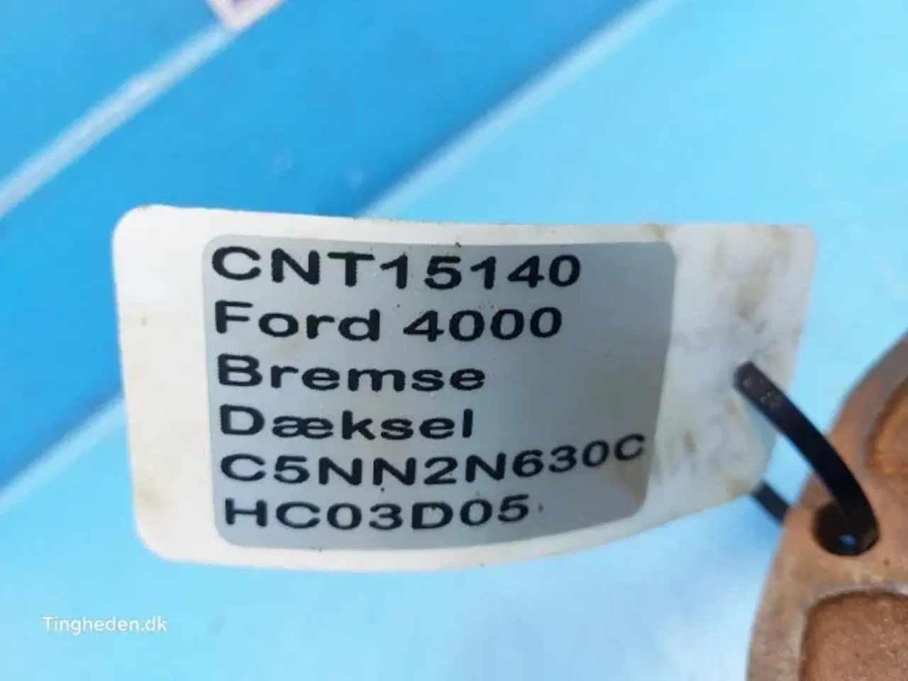 Billede 9 - Ford 4000 Bremse Dæksel C5NN2N630C