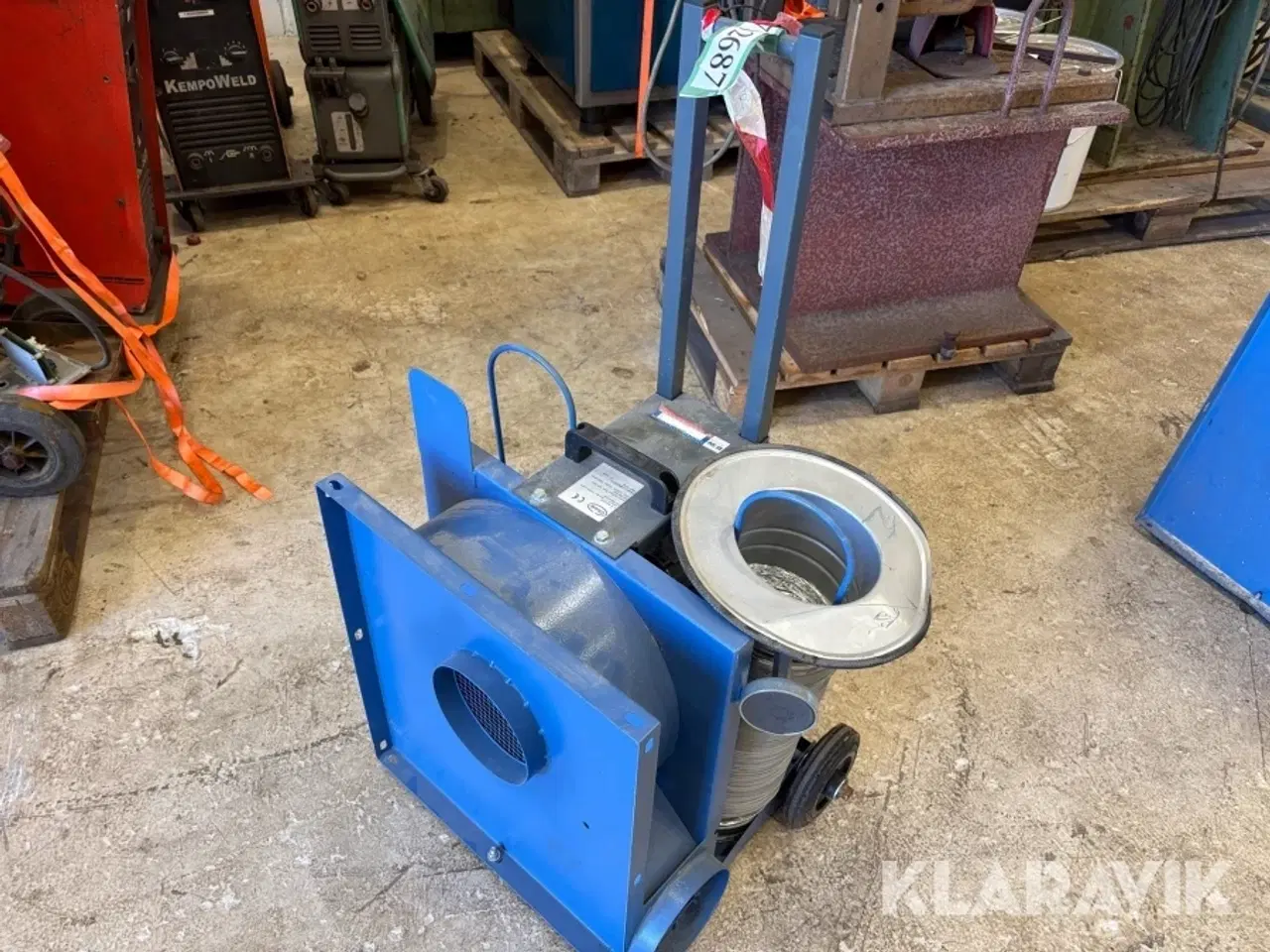 Billede 2 - Mobilt ventilator Gram MTW 800
