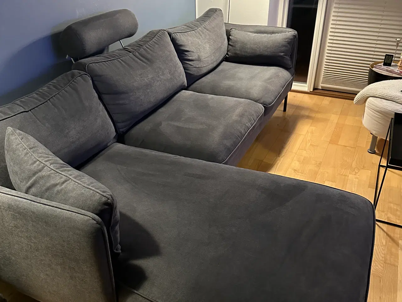 Billede 3 - Sofa med chaiselong