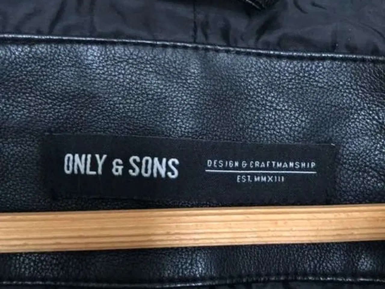 Billede 3 - Imiteret læderjakke