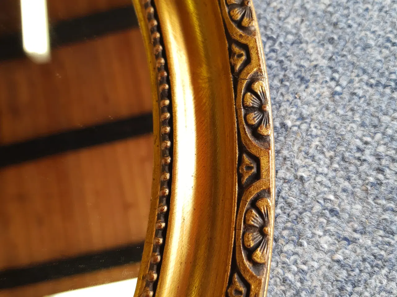 Billede 2 - Antik spejl