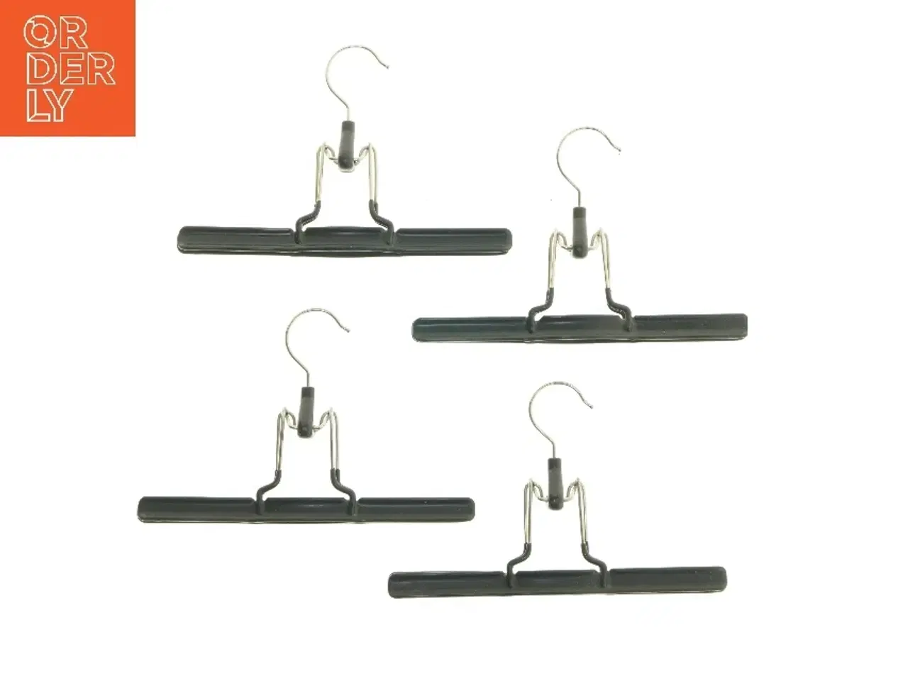 Billede 2 - Sæt af buksebøjler (str. 4 stk 26,5x17 cm)