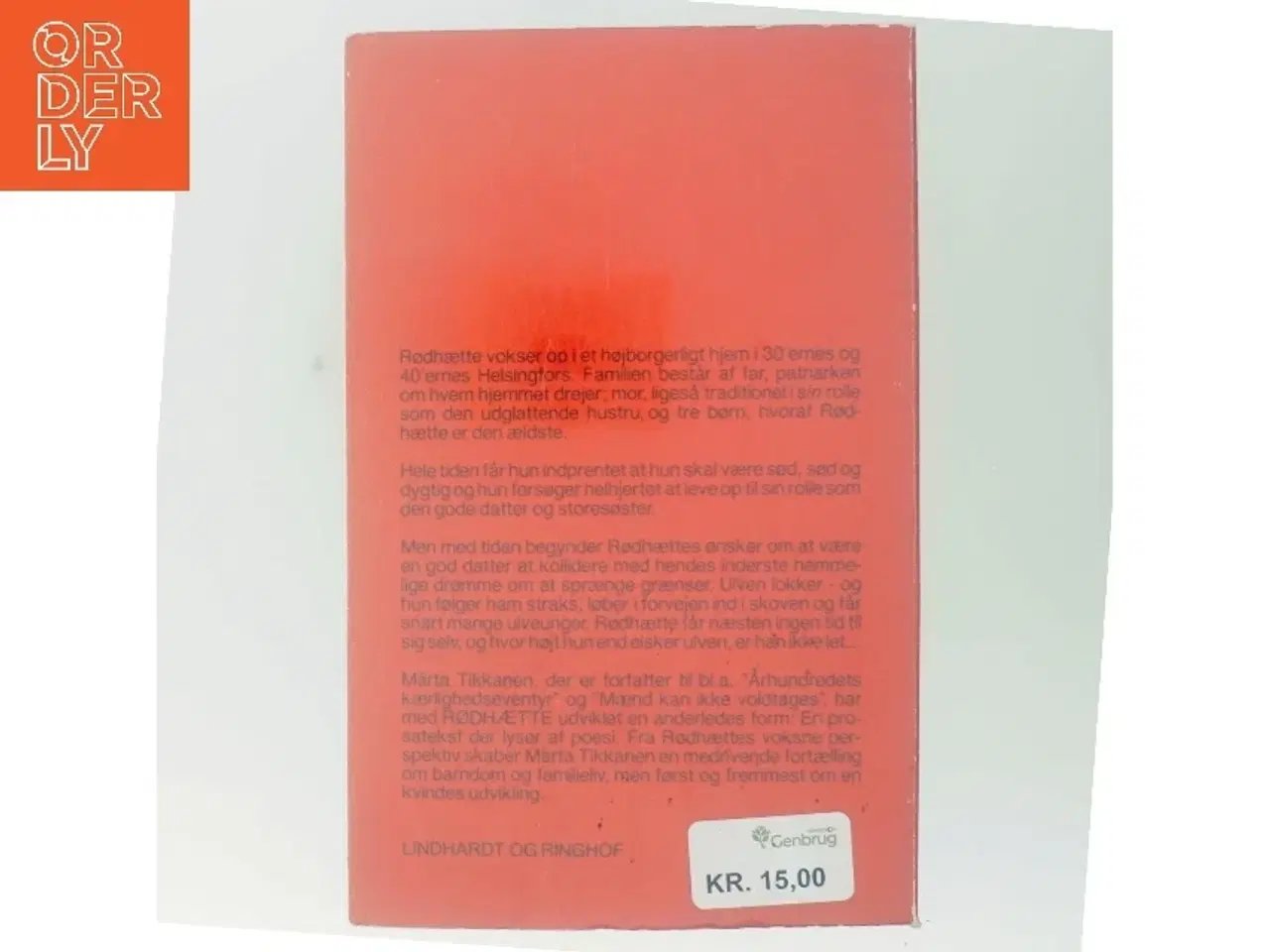 Billede 3 - Rødhætte af Märta Tikkanen (Bog)