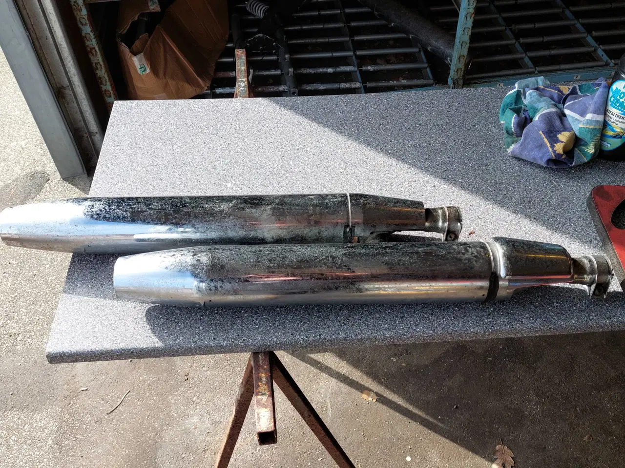 Billede 3 - Yamaha Xvs1100 dragstar udstødning