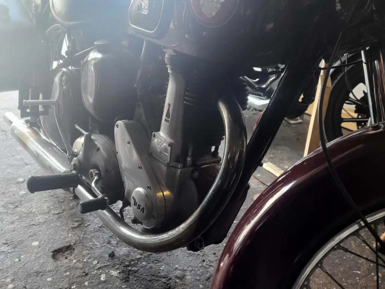 Billede 3 - BSA  B33 500cc 1. cyll. 