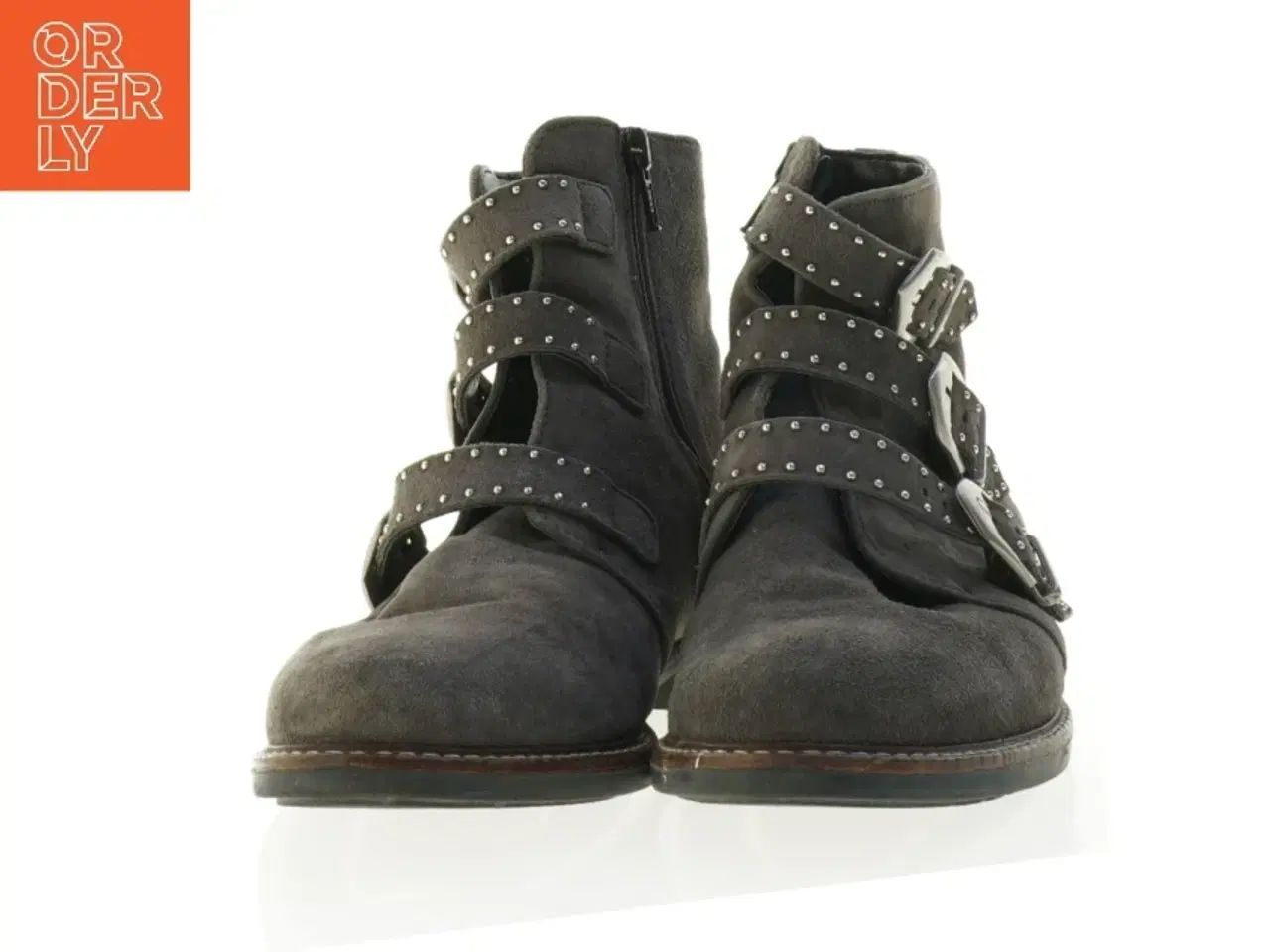 Billede 3 - Støvler med nitter fra Free Flex (str. 38)