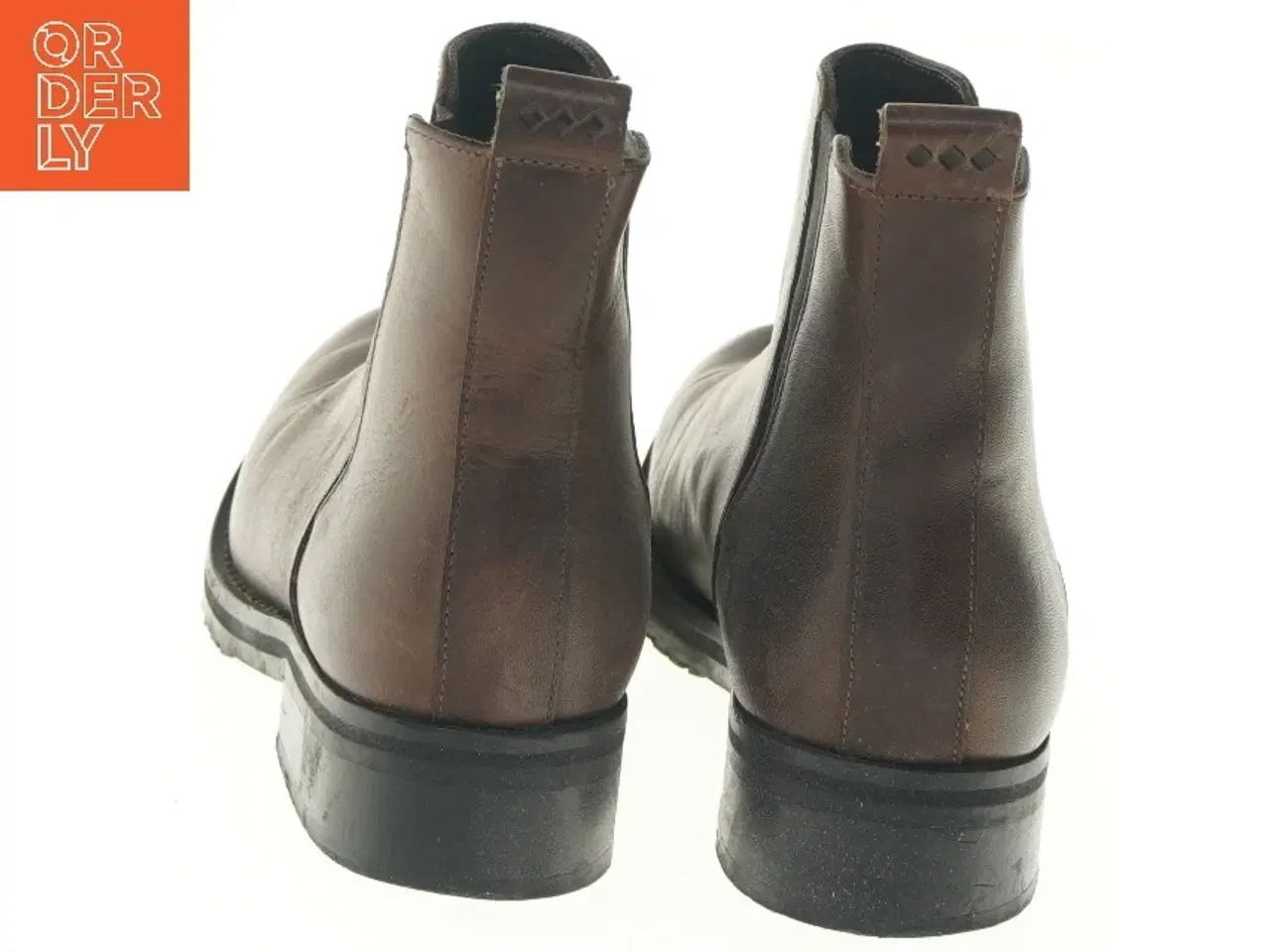 Billede 4 - Brune læderstøvler størrelse 38 fra Royal Republio (str. 38 )