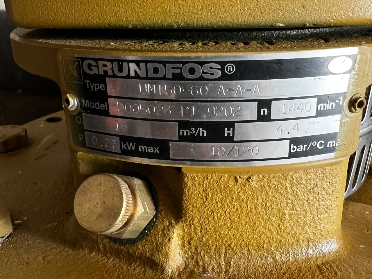 Billede 2 - Grunfos grundfos umt 50-60 a-a-a model d005023