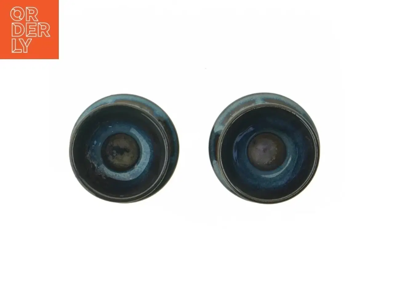 Billede 3 - Keramiske lysestager (str. 9,5 cm)