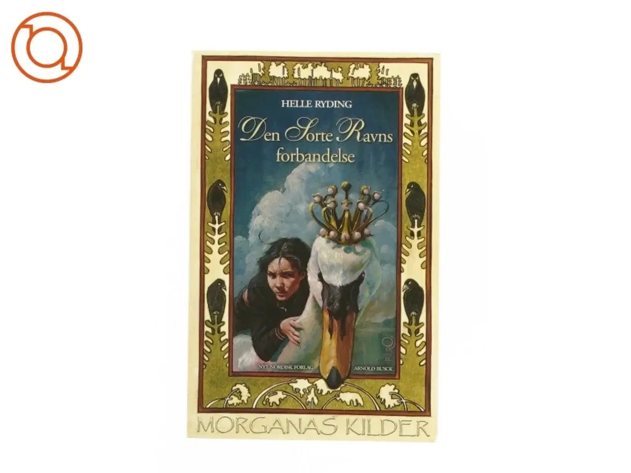 Billede 1 - Den store ravns forbandelse af Helle Ryding (Bog)
