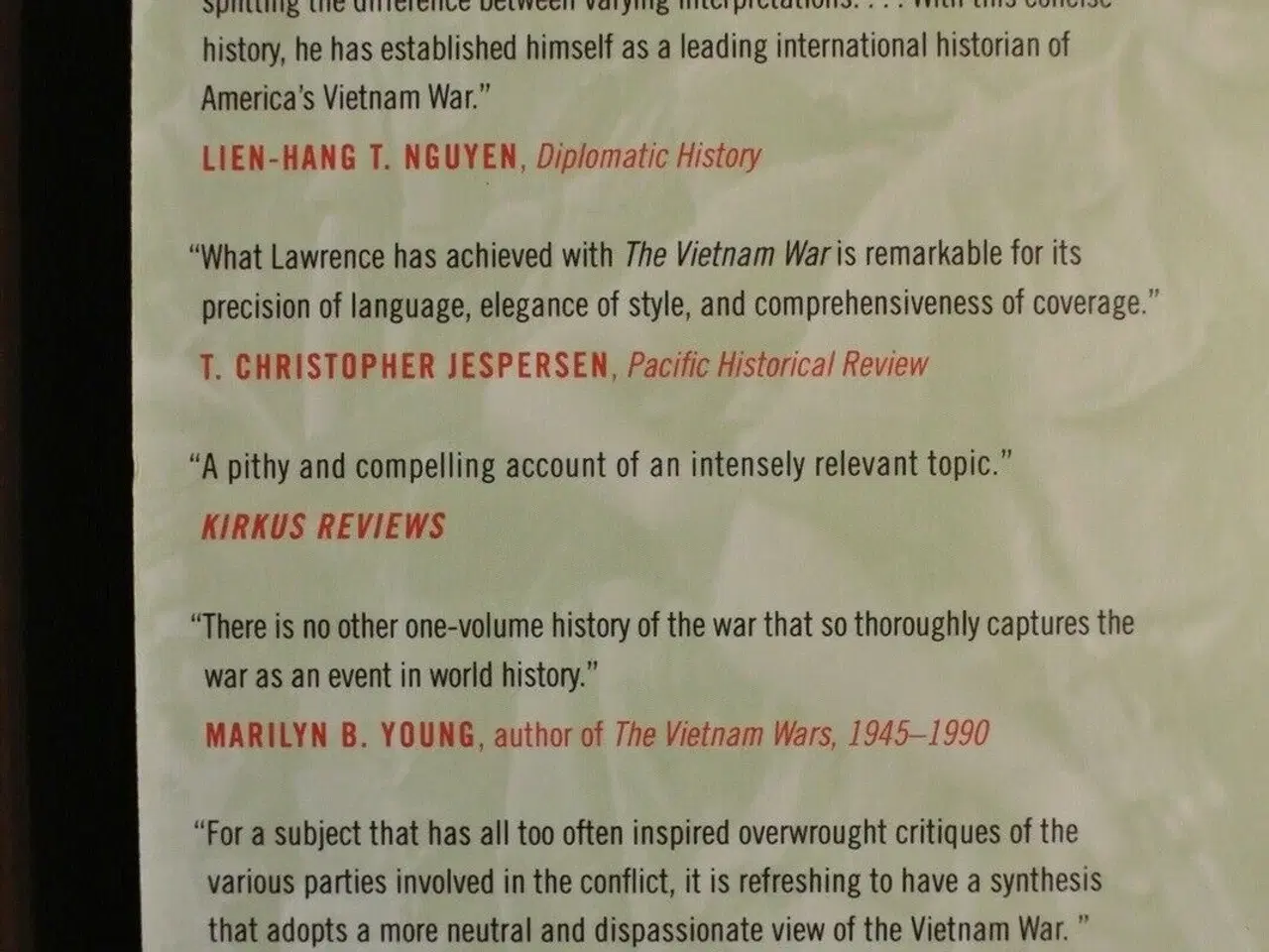 Billede 3 - the vietnam war - a concise international history,