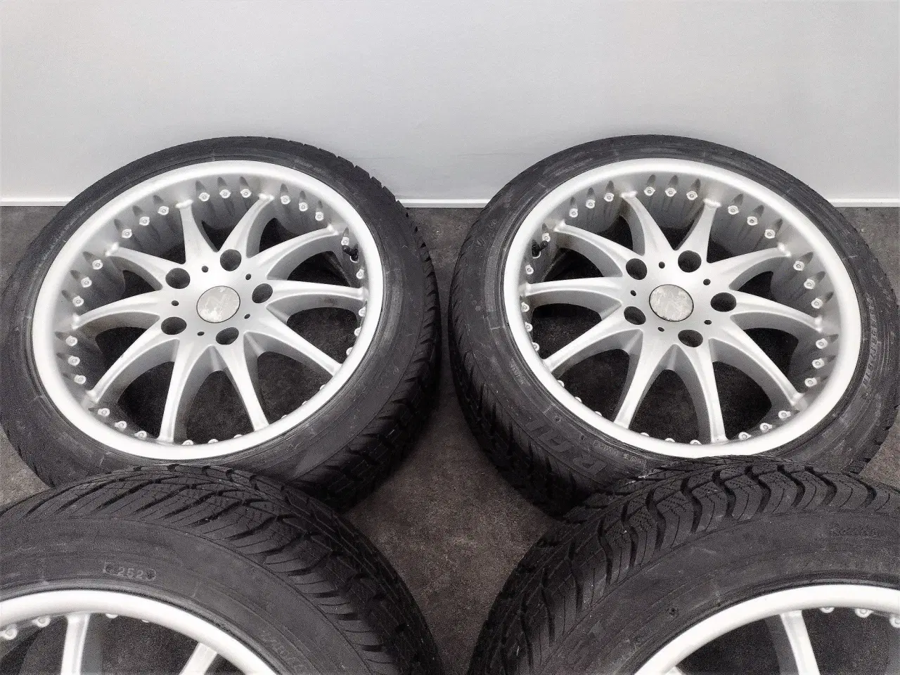 Billede 4 - 5x130 17" ET45 AZ Sport Porsche vintersæt