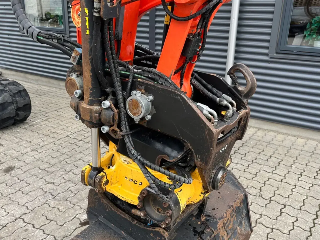 Billede 3 - Kubota KX080-4 Engcon rotortilt og centralsmørring