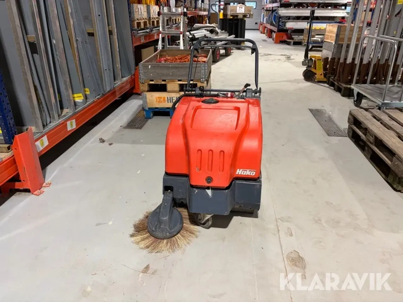 Billede 5 - Fejemaskine Hako Hamster 650 Batteridrevet