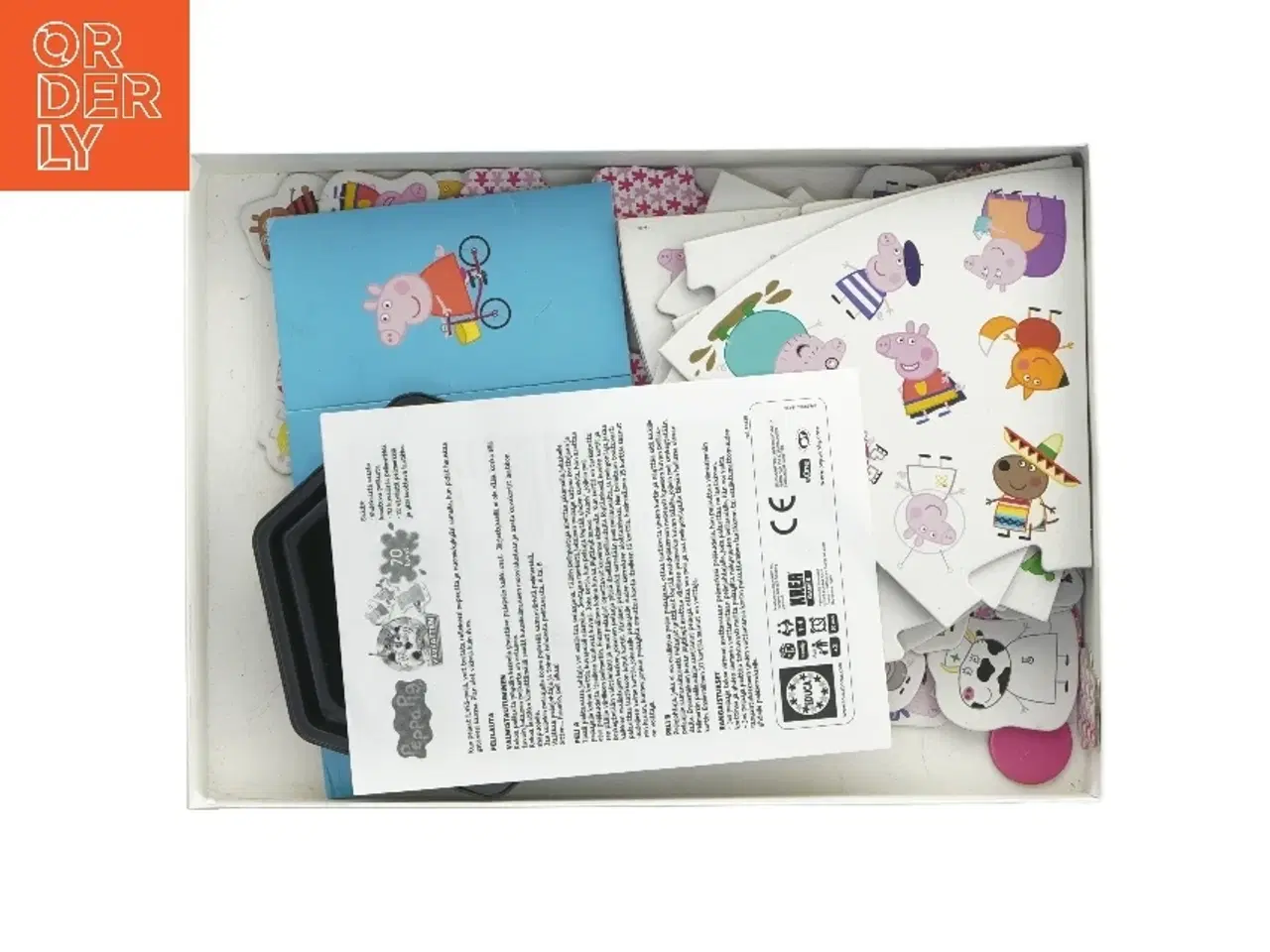 Billede 2 - Pegga pig Vildkatten spil fra Educa (str. 36x26 cm)