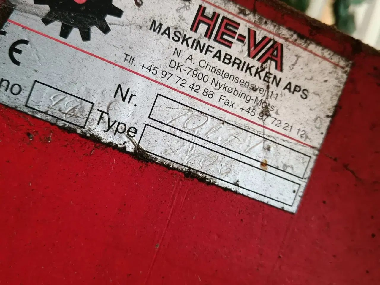 Billede 6 - HE-VA Frontpakker 4 meter med 70 ringe