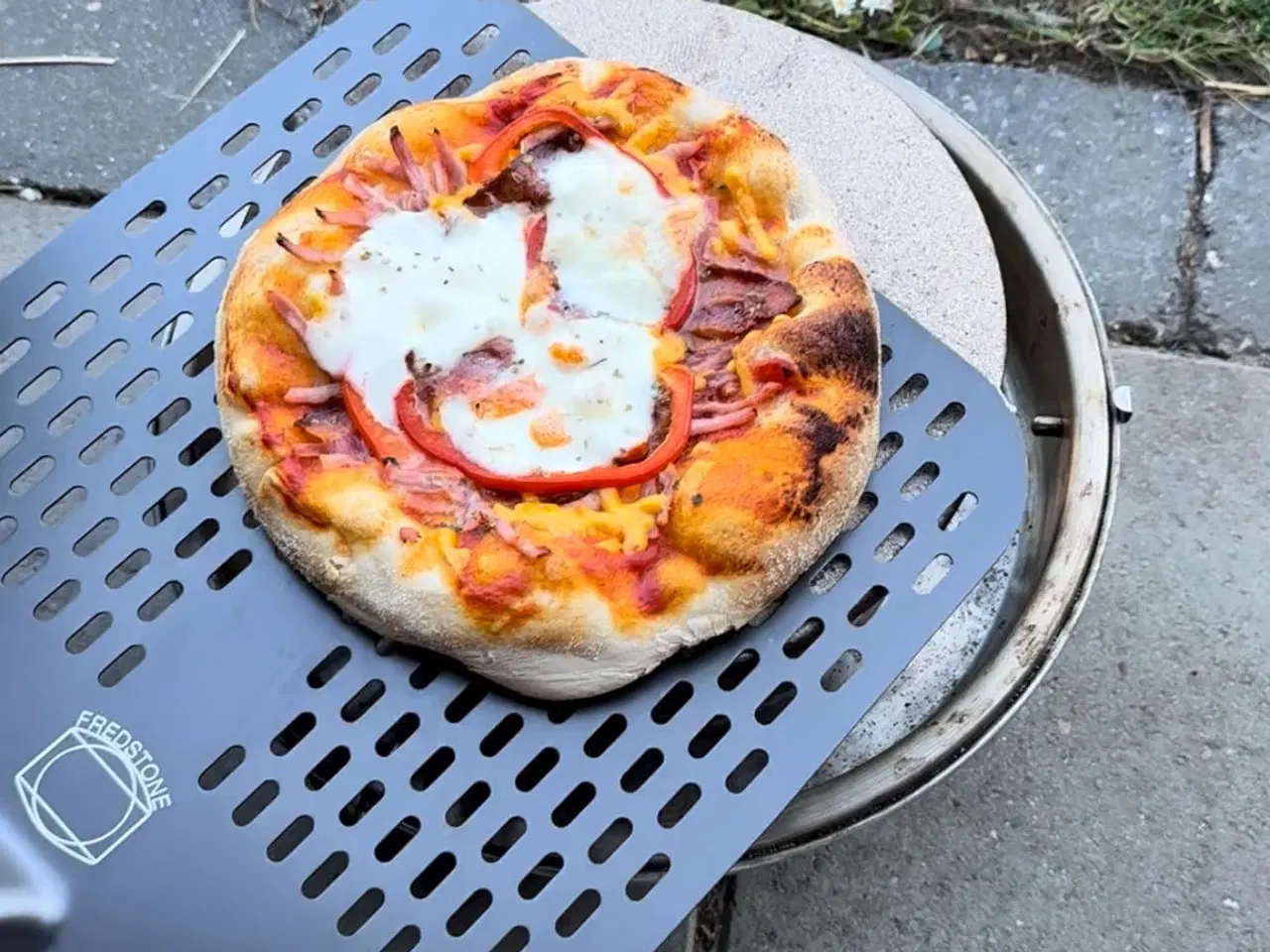 Billede 3 - Pizza- og bagesten fra Fredstone Ny