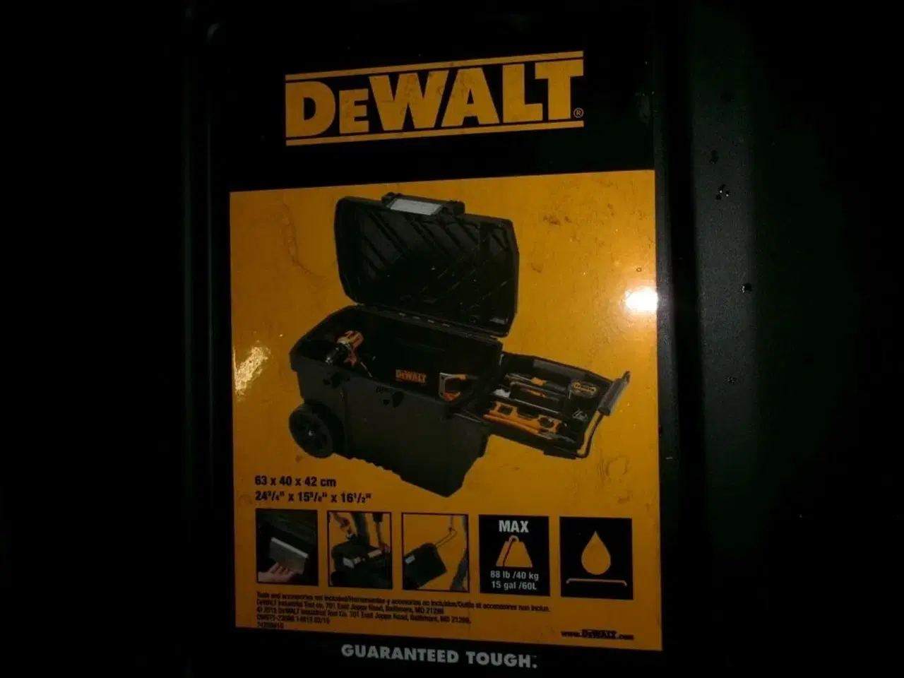 Billede 2 - Værktøjskasse DEWALT