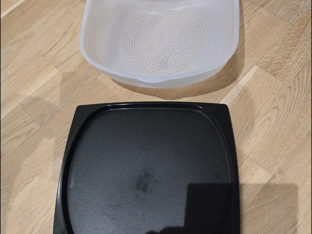 Billede 2 - Stor osteklokke fra Tupperware