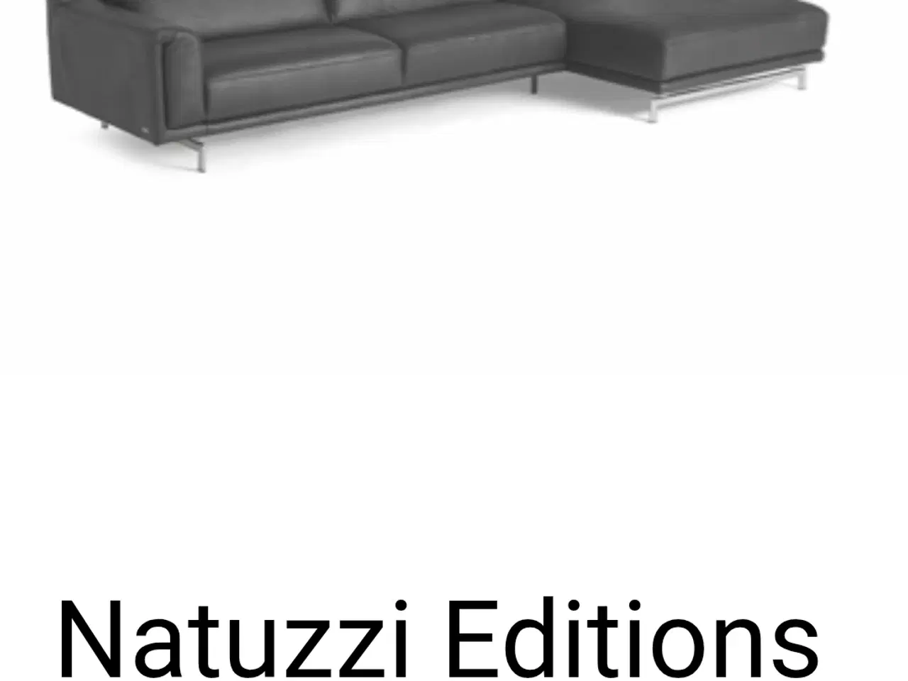 Billede 2 - Natuzza sofa med chaiselong 