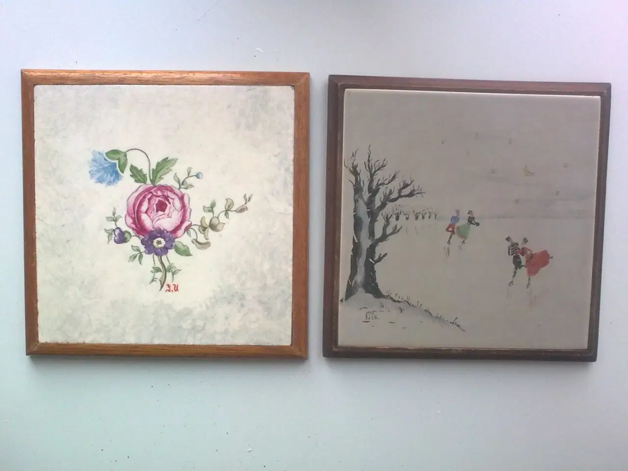 Billede 5 - Danischburg flise bordskåner varmebrik 1950rne