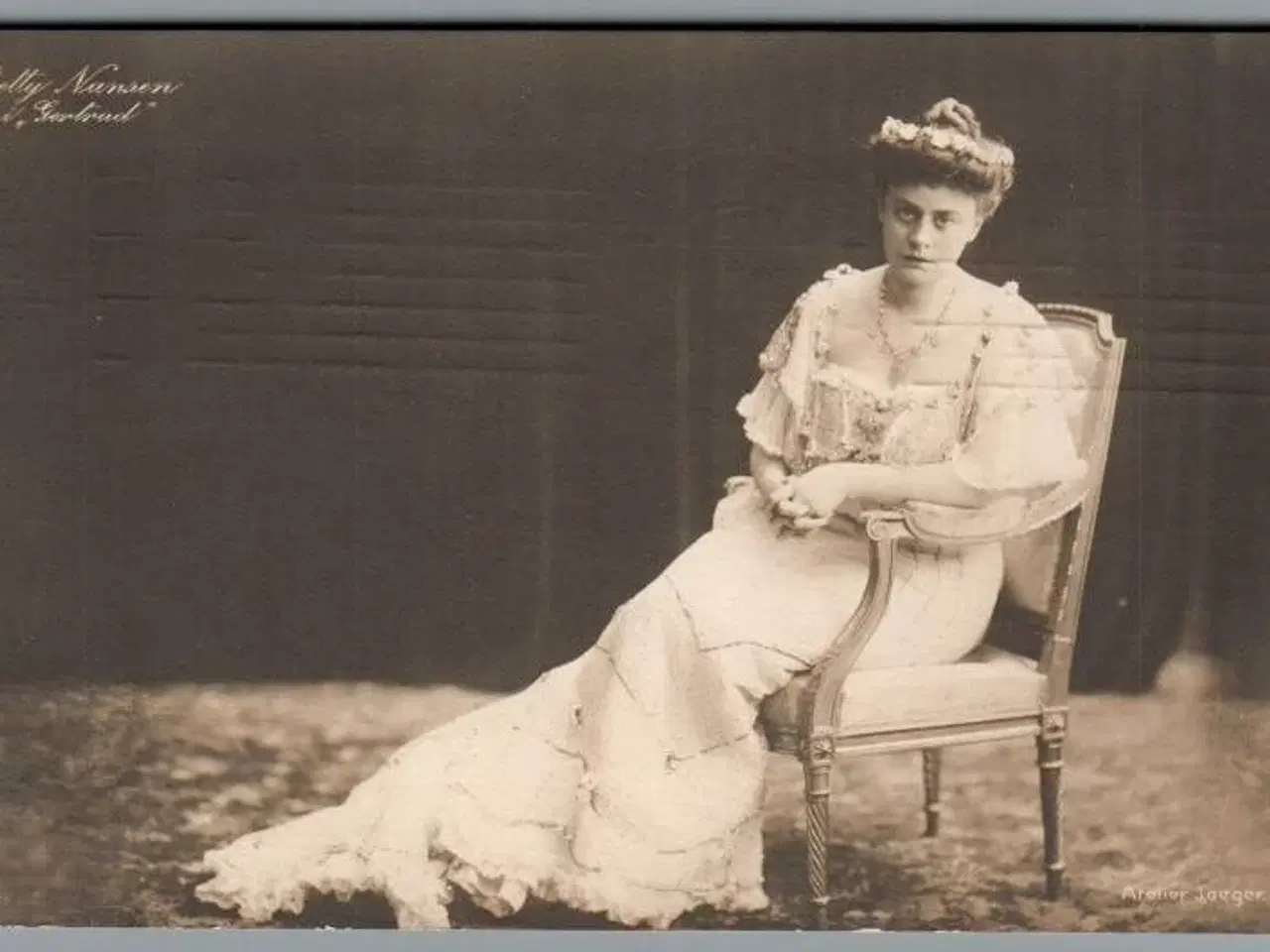 Billede 1 - Betty Nansen i "Gertrud" - Skuespiller - Postkort - Brugt