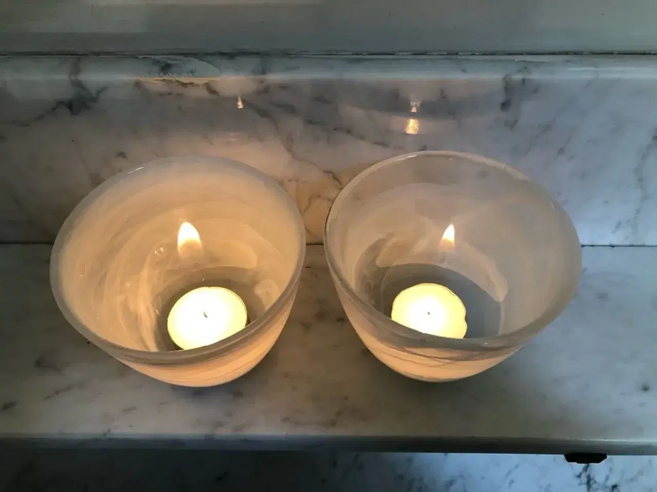 Billede 3 - Håndlavede glasstager