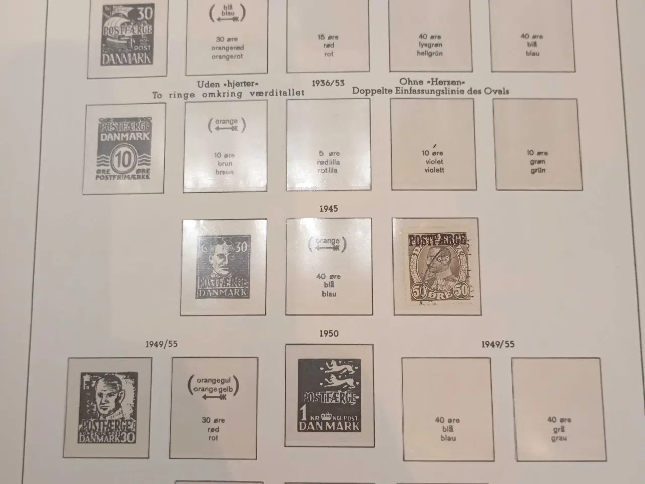 Billede 7 - Briefmarken Frimærke album DK