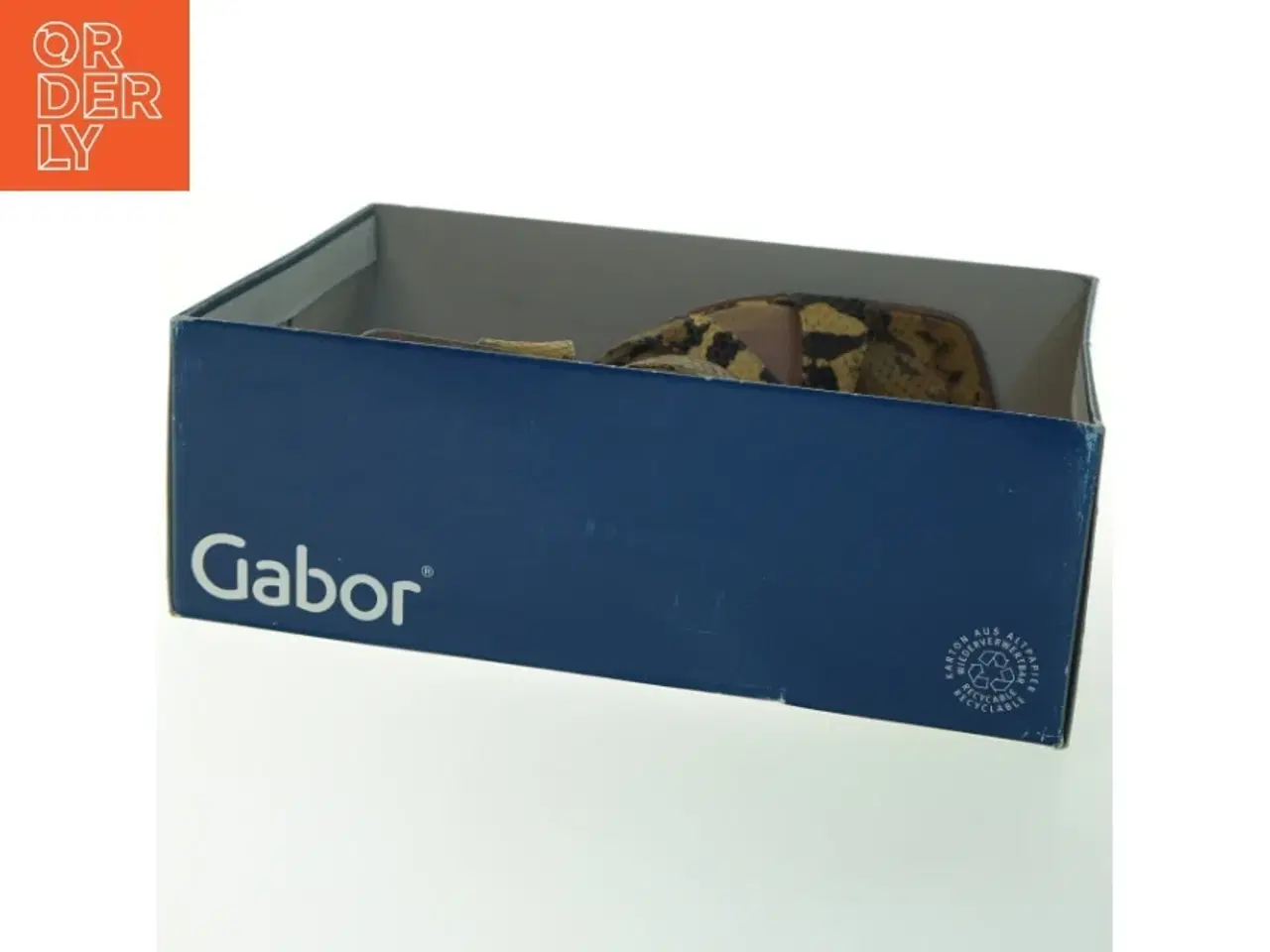 Billede 2 - Slangeskinds sandaler med hæl fra Gabor (str. 41 )