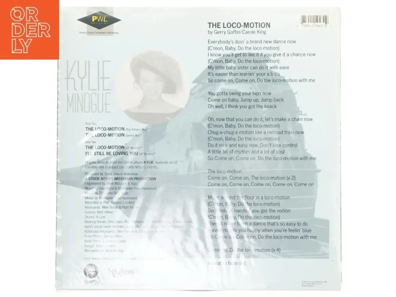 Billede 2 - Kylie Minogue - The Loco-motion vinyl