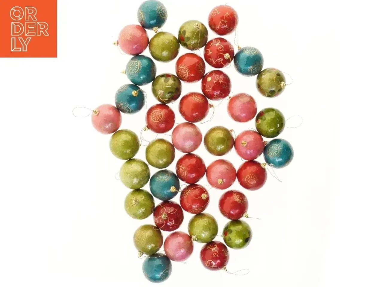 Billede 2 - Julekugler (str. Ø 8 cm)