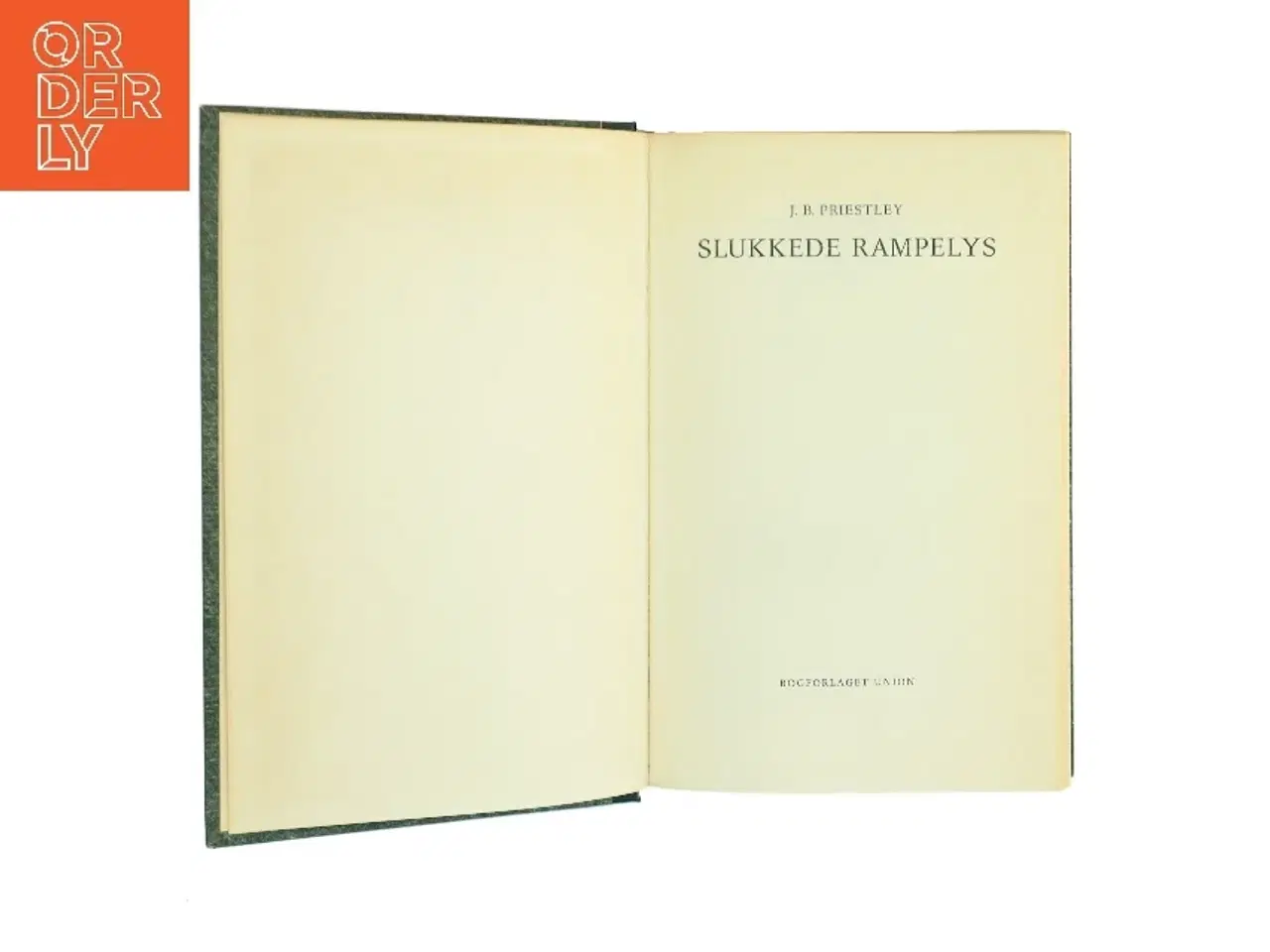 Billede 1 - Slukkede rampelys af J. B. Priestley (Bog)