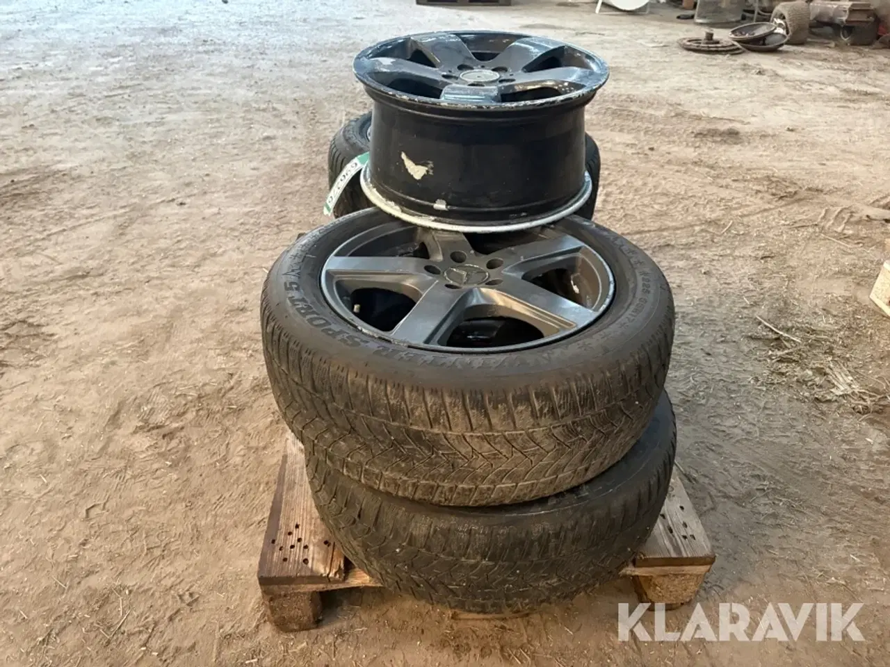 Billede 6 - Dæk med fælg Passer på Mercedes-Benz Vito - 4 styks