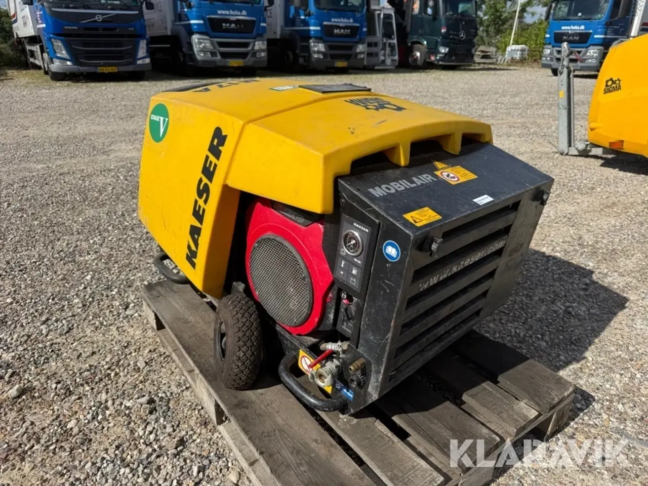 Billede 2 - Mobil kompressor Kaesor M17A